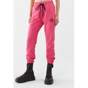 Różowe spodnie sportowe Pinko w sportowym stylu