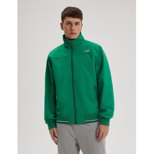 Zielona kurtka Diverse krótka w stylu casual