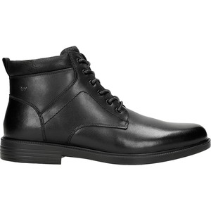 Czarne buty zimowe Wojas
