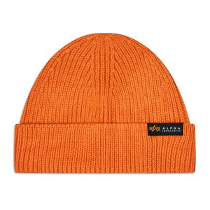 Pomarańczowa czapka Alpha Industries