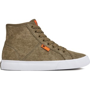 DC Shoes Sneakersy DC Manual Hi Txse ADYS300644 Washed Olive WSO