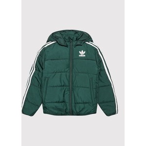Zielona kurtka dziecięca Adidas