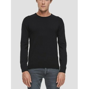 Czarny sweter S.Oliver w stylu casual