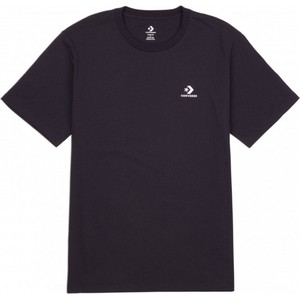 Czarny t-shirt Converse z krótkim rękawem