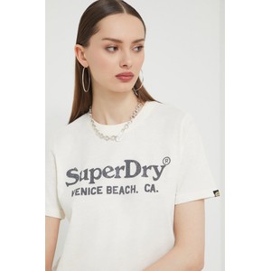 T-shirt Superdry z bawełny