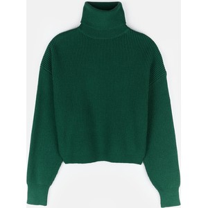 Zielony sweter Gate w stylu casual