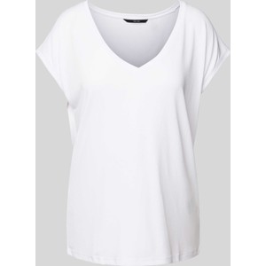 T-shirt Vero Moda z krótkim rękawem z dekoltem w kształcie litery v w stylu casual