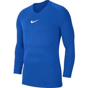 Niebieska koszulka z długim rękawem Nike