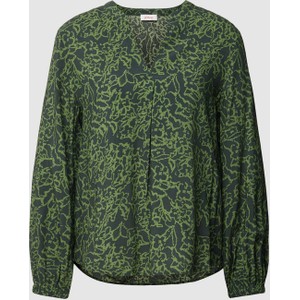 Zielona bluzka S.Oliver w stylu casual