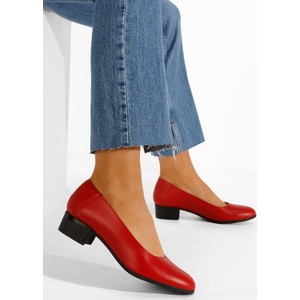 Czerwone czółenka Zapatos