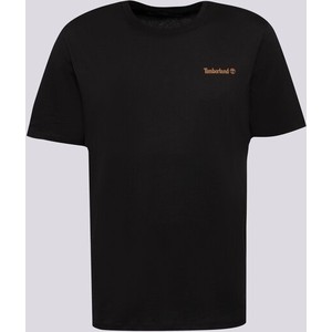Czarny t-shirt Timberland z krótkim rękawem