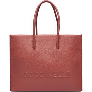 Różowa torebka Coccinelle na ramię