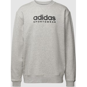 Bluza Adidas Sportswear z bawełny z nadrukiem w sportowym stylu