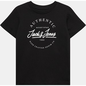 Czarna koszulka dziecięca Jack & Jones