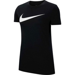 Czarna bluzka Nike z krótkim rękawem w sportowym stylu