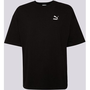 Czarny t-shirt Puma w stylu casual