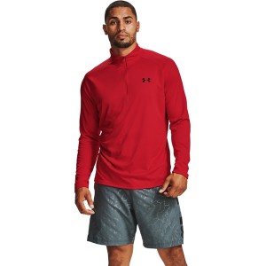 Czerwona bluza Under Armour w sportowym stylu