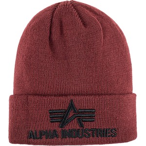 Czerwona czapka Alpha Industries