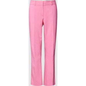 Różowe spodnie Peek&Cloppenburg w stylu casual z bawełny