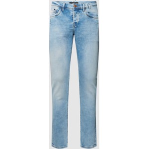 Niebieskie jeansy LTB w street stylu z bawełny