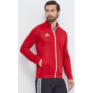 Czerwona bluza Adidas Performance w sportowym stylu