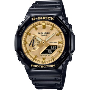 Zegarek G-Shock Octagon GA-2100GB-1AER Black/Gold