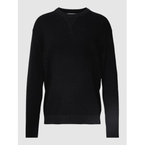 Czarny sweter Marc O'Polo DENIM ze stójką w stylu casual
