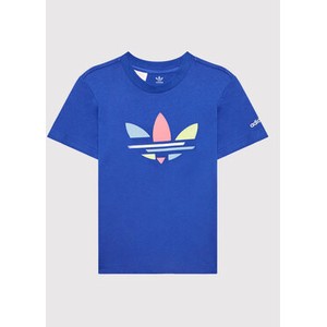 Niebieska bluzka dziecięca Adidas