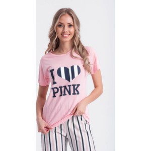 Różowa piżama Edoti