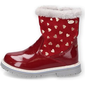 Czerwone buty dziecięce zimowe Dockers