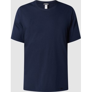 T-shirt Hanro w stylu casual z dżerseju z krótkim rękawem