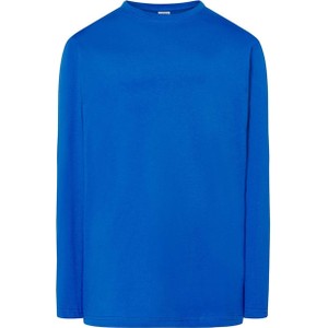 Niebieska koszulka z długim rękawem JK Collection z bawełny z długim rękawem