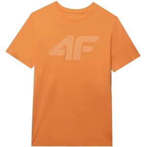 Pomarańczowy t-shirt 4F
