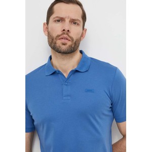 Niebieska koszulka polo Calvin Klein