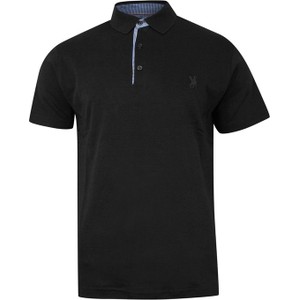 Czarna koszulka polo Expoman z bawełny