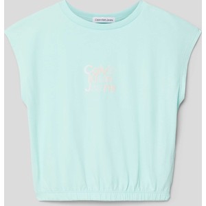 Bluzka dziecięca Calvin Klein dla dziewczynek