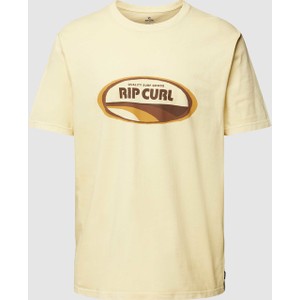 T-shirt Rip Curl z nadrukiem z bawełny