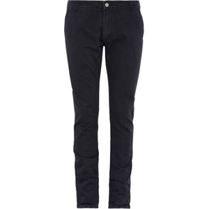 Czarne jeansy Ochnik z tkaniny