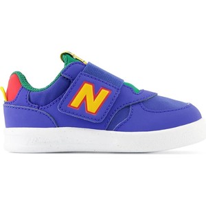 Niebieskie buty sportowe dziecięce New Balance na rzepy