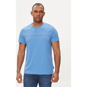 Niebieski t-shirt Tommy Hilfiger