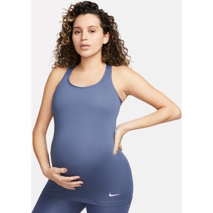 Damska ciążowa koszulka bez rękawów Nike Dri-FIT (M) - Niebieski