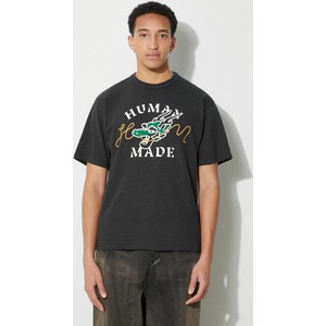 T-shirt Human Made z nadrukiem z krótkim rękawem w młodzieżowym stylu