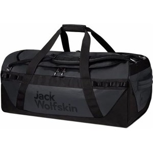 Czarna torba podróżna Jack Wolfskin