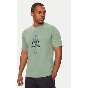 Zielony t-shirt C.P. Company