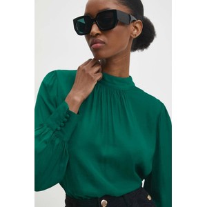 Zielona bluzka Answear Lab w stylu casual
