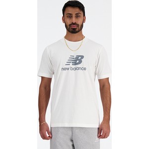 T-shirt New Balance w stylu klasycznym z dresówki