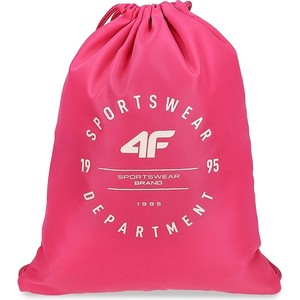 Różowy plecak 4F w sportowym stylu