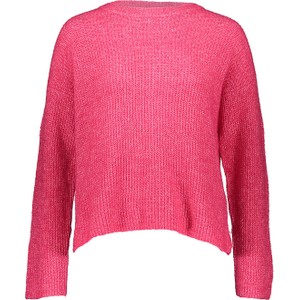 Różowy sweter Vero Moda w stylu casual