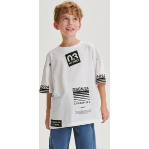 Koszulka dziecięca Reserved z bawełny