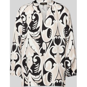 Bluzka More & More w stylu casual z dekoltem w kształcie litery v